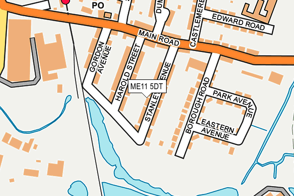 ME11 5DT map - OS OpenMap – Local (Ordnance Survey) ME11 5DT map - OS OpenMap – Local (Ordnance Survey)