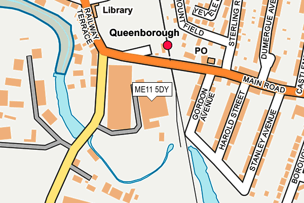 ME11 5DY map - OS OpenMap – Local (Ordnance Survey) ME11 5DY map - OS OpenMap – Local (Ordnance Survey)