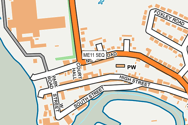 ME11 5EQ map - OS OpenMap – Local (Ordnance Survey) ME11 5EQ map - OS OpenMap – Local (Ordnance Survey)
