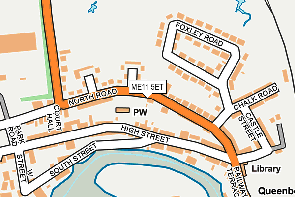 ME11 5ET map - OS OpenMap – Local (Ordnance Survey) ME11 5ET map - OS OpenMap – Local (Ordnance Survey)