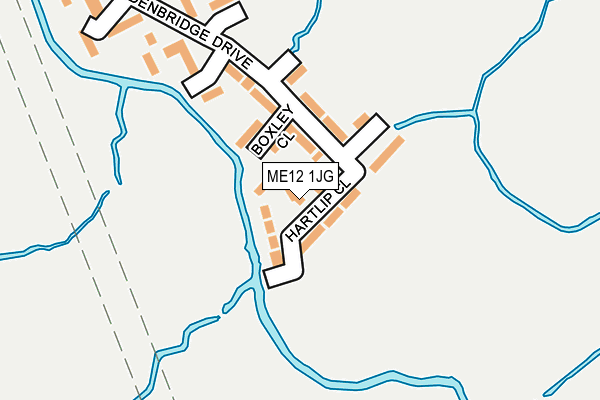 ME12 1JG map - OS OpenMap – Local (Ordnance Survey) ME12 1JG map - OS OpenMap – Local (Ordnance Survey)