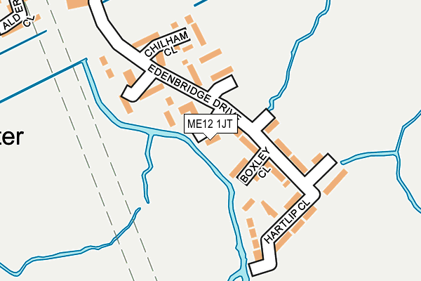 ME12 1JT map - OS OpenMap – Local (Ordnance Survey) ME12 1JT map - OS OpenMap – Local (Ordnance Survey)