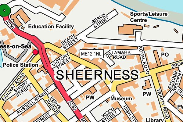 ME12 1NL map - OS OpenMap – Local (Ordnance Survey) ME12 1NL map - OS OpenMap – Local (Ordnance Survey)