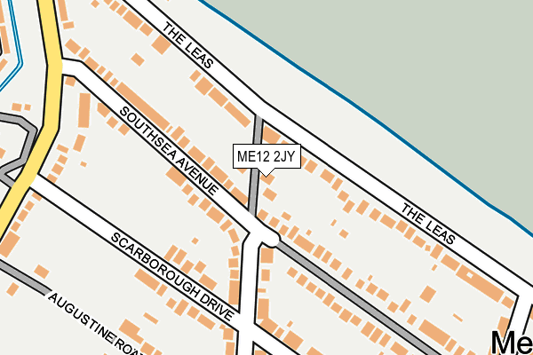 ME12 2JY map - OS OpenMap – Local (Ordnance Survey) ME12 2JY map - OS OpenMap – Local (Ordnance Survey)