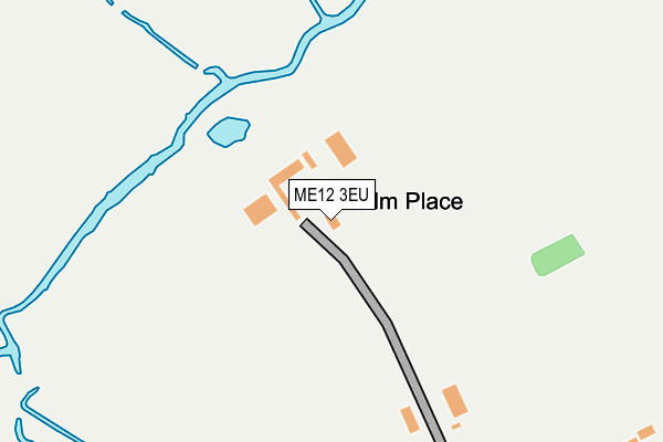 ME12 3EU map - OS OpenMap – Local (Ordnance Survey) ME12 3EU map - OS OpenMap – Local (Ordnance Survey)