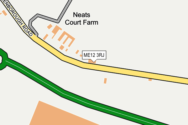 ME12 3RJ map - OS OpenMap – Local (Ordnance Survey) ME12 3RJ map - OS OpenMap – Local (Ordnance Survey)