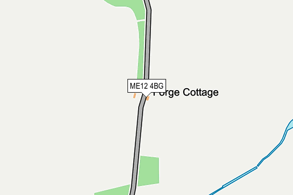 ME12 4BG map - OS OpenMap – Local (Ordnance Survey) ME12 4BG map - OS OpenMap – Local (Ordnance Survey)
