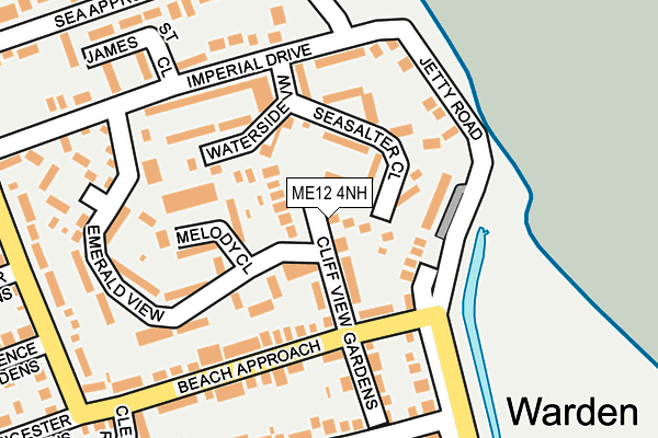 ME12 4NH map - OS OpenMap – Local (Ordnance Survey) ME12 4NH map - OS OpenMap – Local (Ordnance Survey)