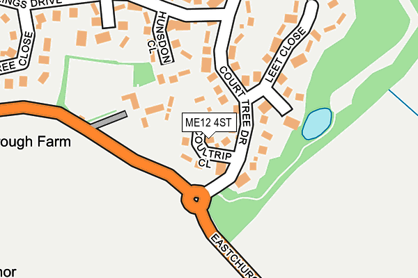 ME12 4ST map - OS OpenMap – Local (Ordnance Survey) ME12 4ST map - OS OpenMap – Local (Ordnance Survey)