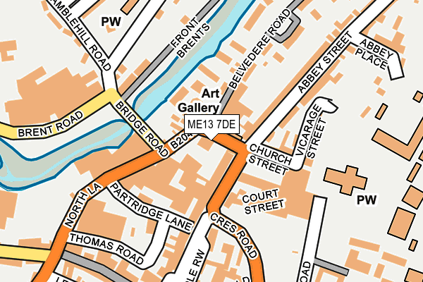 ME13 7DE map - OS OpenMap – Local (Ordnance Survey) ME13 7DE map - OS OpenMap – Local (Ordnance Survey)