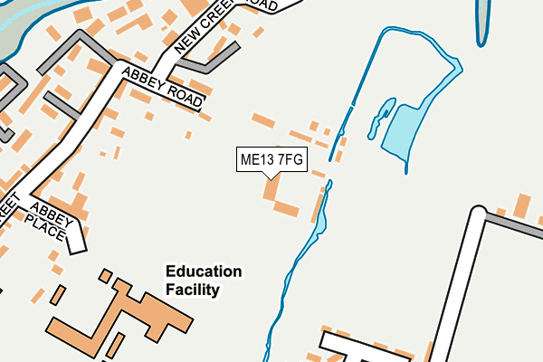 ME13 7FG map - OS OpenMap – Local (Ordnance Survey) ME13 7FG map - OS OpenMap – Local (Ordnance Survey)