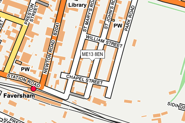 ME13 8EN map - OS OpenMap – Local (Ordnance Survey) ME13 8EN map - OS OpenMap – Local (Ordnance Survey)