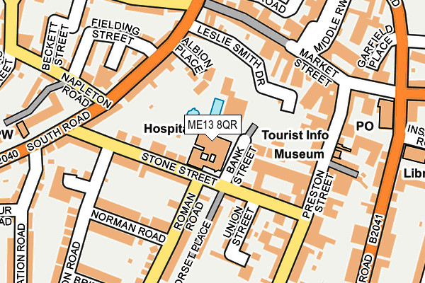 ME13 8QR map - OS OpenMap – Local (Ordnance Survey) ME13 8QR map - OS OpenMap – Local (Ordnance Survey)