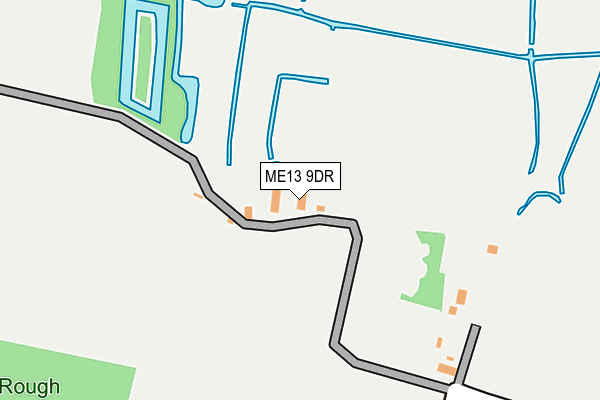 ME13 9DR map - OS OpenMap – Local (Ordnance Survey) ME13 9DR map - OS OpenMap – Local (Ordnance Survey)
