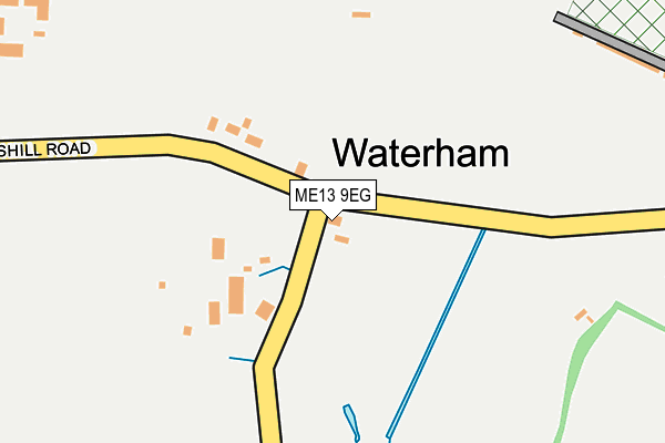 ME13 9EG map - OS OpenMap – Local (Ordnance Survey) ME13 9EG map - OS OpenMap – Local (Ordnance Survey)