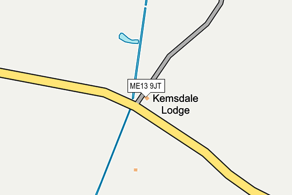 ME13 9JT map - OS OpenMap – Local (Ordnance Survey) ME13 9JT map - OS OpenMap – Local (Ordnance Survey)
