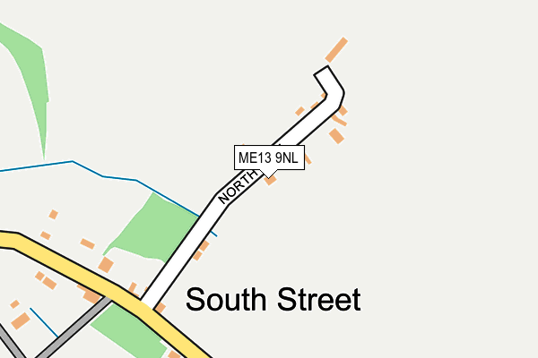 ME13 9NL map - OS OpenMap – Local (Ordnance Survey) ME13 9NL map - OS OpenMap – Local (Ordnance Survey)