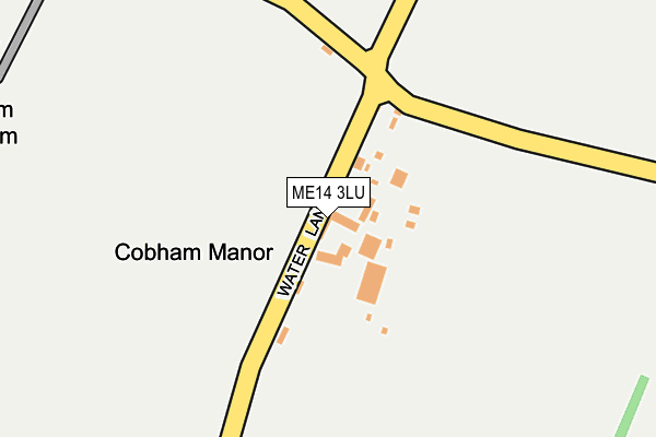 ME14 3LU map - OS OpenMap – Local (Ordnance Survey)