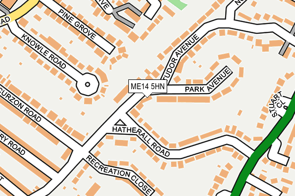 ME14 5HN map - OS OpenMap – Local (Ordnance Survey) ME14 5HN map - OS OpenMap – Local (Ordnance Survey)