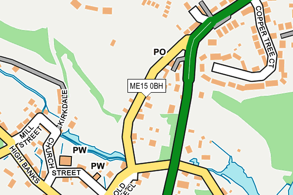 ME15 0BH map - OS OpenMap – Local (Ordnance Survey) ME15 0BH map - OS OpenMap – Local (Ordnance Survey)