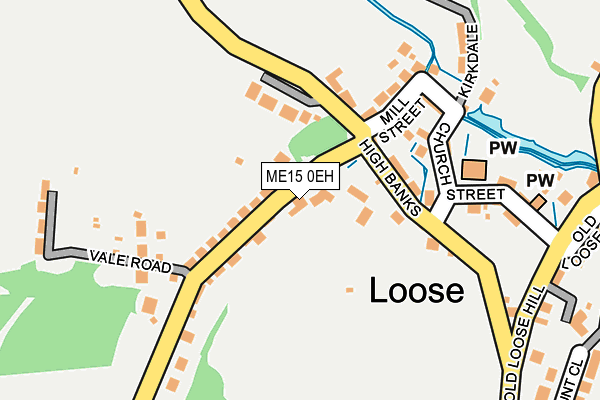 ME15 0EH map - OS OpenMap – Local (Ordnance Survey) ME15 0EH map - OS OpenMap – Local (Ordnance Survey)