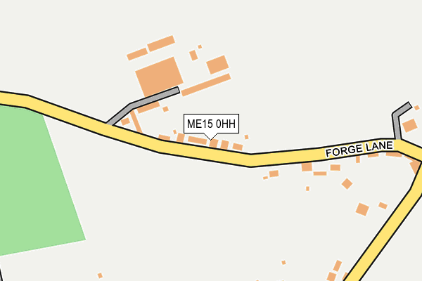 ME15 0HH map - OS OpenMap – Local (Ordnance Survey) ME15 0HH map - OS OpenMap – Local (Ordnance Survey)