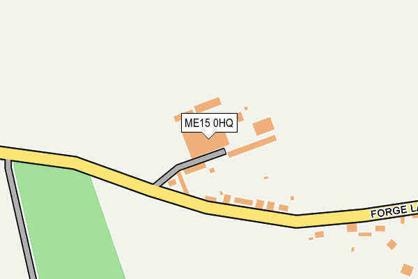 ME15 0HQ map - OS OpenMap – Local (Ordnance Survey) ME15 0HQ map - OS OpenMap – Local (Ordnance Survey)