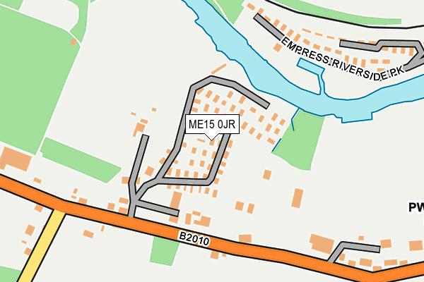 ME15 0JR map - OS OpenMap – Local (Ordnance Survey) ME15 0JR map - OS OpenMap – Local (Ordnance Survey)
