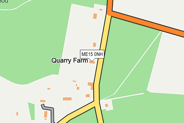 ME15 0NH map - OS OpenMap – Local (Ordnance Survey) ME15 0NH map - OS OpenMap – Local (Ordnance Survey)