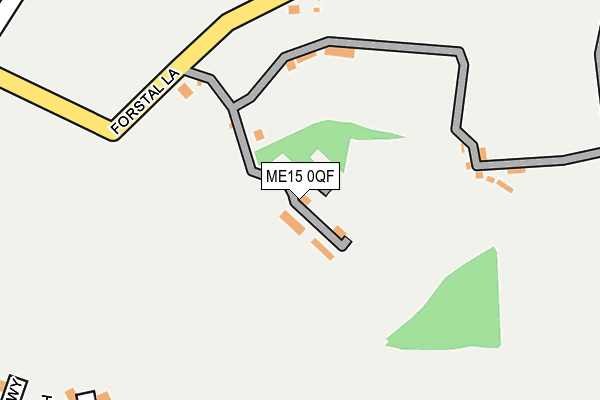 ME15 0QF map - OS OpenMap – Local (Ordnance Survey) ME15 0QF map - OS OpenMap – Local (Ordnance Survey)