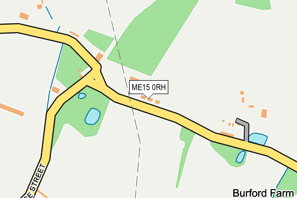 ME15 0RH map - OS OpenMap – Local (Ordnance Survey) ME15 0RH map - OS OpenMap – Local (Ordnance Survey)