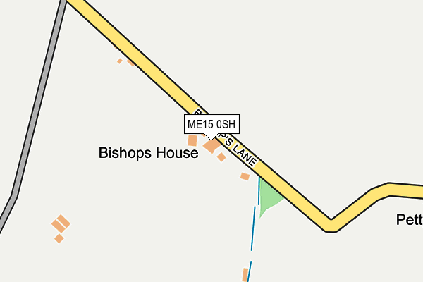 ME15 0SH map - OS OpenMap – Local (Ordnance Survey) ME15 0SH map - OS OpenMap – Local (Ordnance Survey)