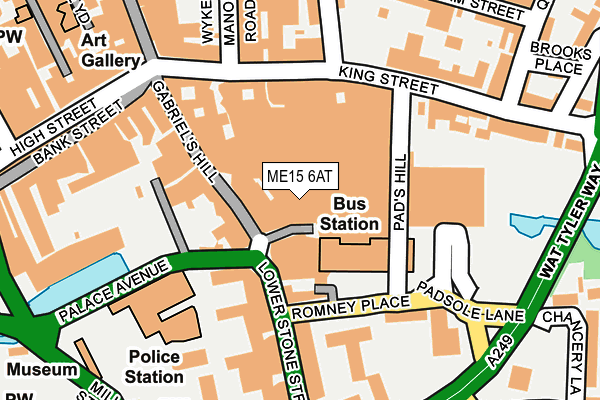 ME15 6AT map - OS OpenMap – Local (Ordnance Survey) ME15 6AT map - OS OpenMap – Local (Ordnance Survey)