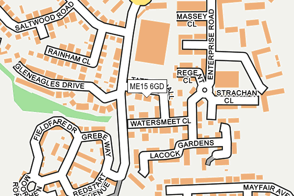 ME15 6GD map - OS OpenMap – Local (Ordnance Survey) ME15 6GD map - OS OpenMap – Local (Ordnance Survey)