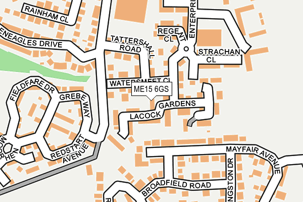 ME15 6GS map - OS OpenMap – Local (Ordnance Survey) ME15 6GS map - OS OpenMap – Local (Ordnance Survey)