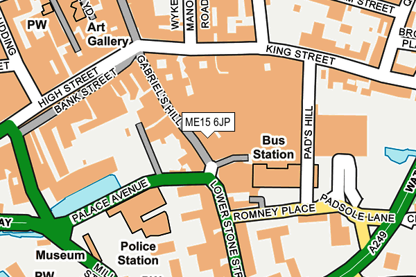 ME15 6JP map - OS OpenMap – Local (Ordnance Survey) ME15 6JP map - OS OpenMap – Local (Ordnance Survey)