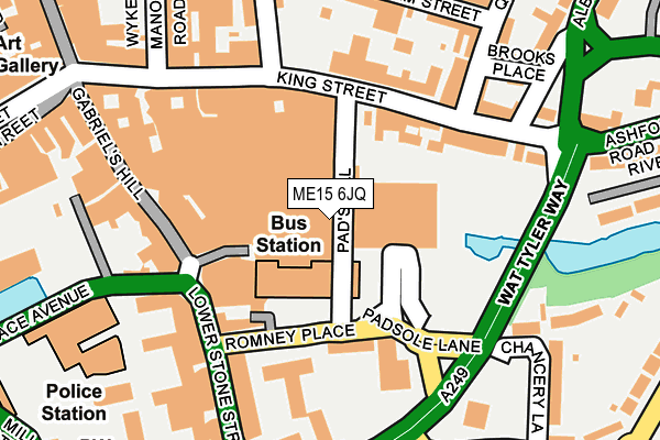 ME15 6JQ map - OS OpenMap – Local (Ordnance Survey) ME15 6JQ map - OS OpenMap – Local (Ordnance Survey)