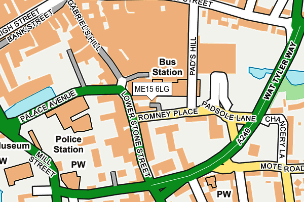 ME15 6LG map - OS OpenMap – Local (Ordnance Survey) ME15 6LG map - OS OpenMap – Local (Ordnance Survey)