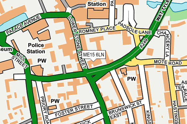 ME15 6LN map - OS OpenMap – Local (Ordnance Survey) ME15 6LN map - OS OpenMap – Local (Ordnance Survey)