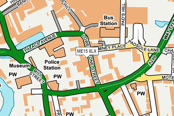 ME15 6LX map - OS OpenMap – Local (Ordnance Survey) ME15 6LX map - OS OpenMap – Local (Ordnance Survey)