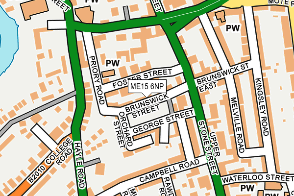 ME15 6NP map - OS OpenMap – Local (Ordnance Survey) ME15 6NP map - OS OpenMap – Local (Ordnance Survey)