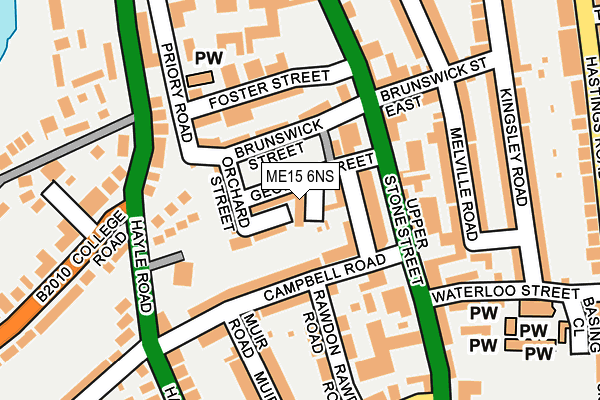 ME15 6NS map - OS OpenMap – Local (Ordnance Survey) ME15 6NS map - OS OpenMap – Local (Ordnance Survey)