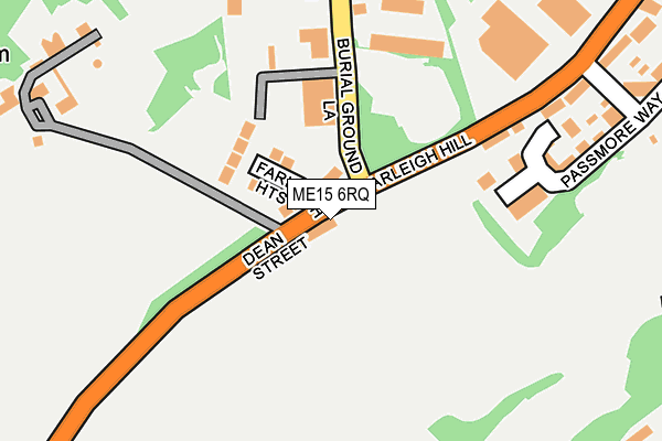 ME15 6RQ map - OS OpenMap – Local (Ordnance Survey)