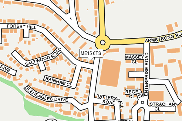 ME15 6TS map - OS OpenMap – Local (Ordnance Survey) ME15 6TS map - OS OpenMap – Local (Ordnance Survey)