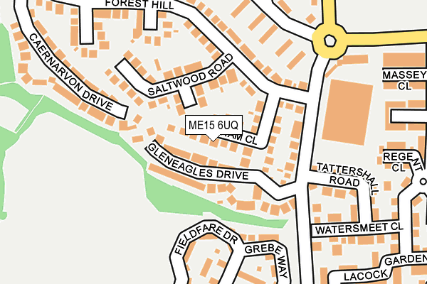 ME15 6UQ map - OS OpenMap – Local (Ordnance Survey) ME15 6UQ map - OS OpenMap – Local (Ordnance Survey)