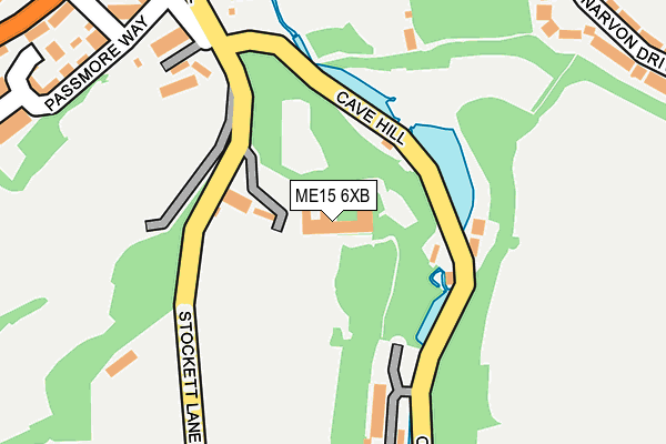 ME15 6XB map - OS OpenMap – Local (Ordnance Survey) ME15 6XB map - OS OpenMap – Local (Ordnance Survey)