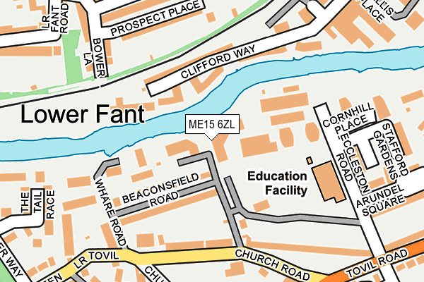 ME15 6ZL map - OS OpenMap – Local (Ordnance Survey) ME15 6ZL map - OS OpenMap – Local (Ordnance Survey)
