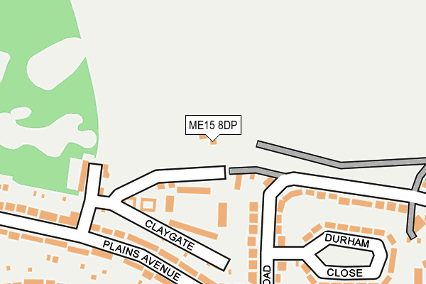ME15 8DP map - OS OpenMap – Local (Ordnance Survey) ME15 8DP map - OS OpenMap – Local (Ordnance Survey)