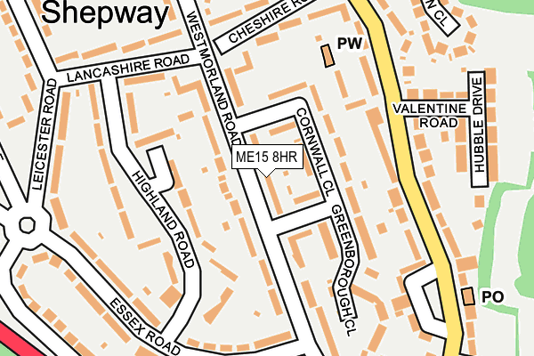 ME15 8HR map - OS OpenMap – Local (Ordnance Survey) ME15 8HR map - OS OpenMap – Local (Ordnance Survey)