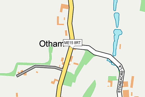 ME15 8RT map - OS OpenMap – Local (Ordnance Survey) ME15 8RT map - OS OpenMap – Local (Ordnance Survey)